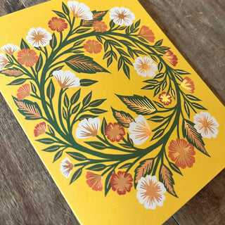 Wreath Greeting Card