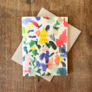 "Thank You," Greeting Card
