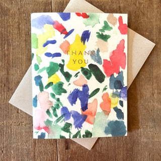 "Thank You," Greeting Card