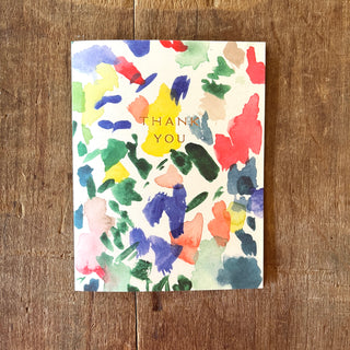 "Thank You," Greeting Card