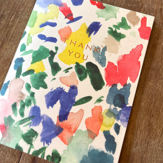 "Thank You," Greeting Card