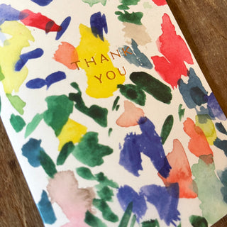 "Thank You," Greeting Card