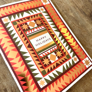 "Happy Holidays," Holiday Card