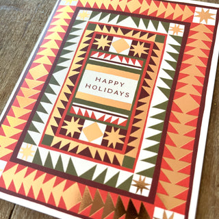 "Happy Holidays," Holiday Card
