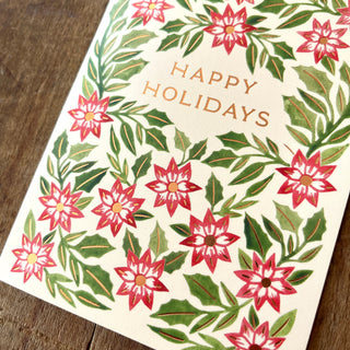 "Happy Holidays," Holiday Card