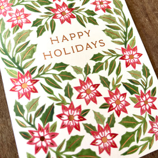 "Happy Holidays," Holiday Card