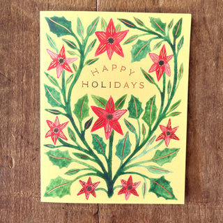 "Happy Holidays," Holiday Card
