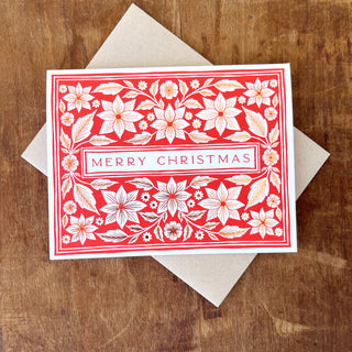 "Merry Christmas," Greeting Card