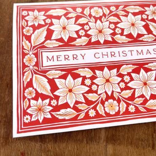 "Merry Christmas," Greeting Card