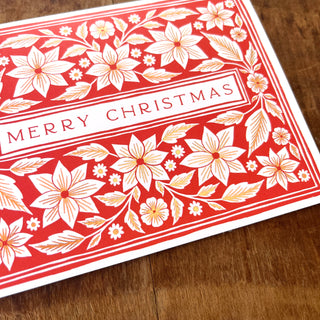 "Merry Christmas," Greeting Card