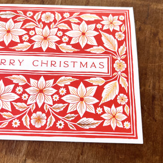 "Merry Christmas," Greeting Card