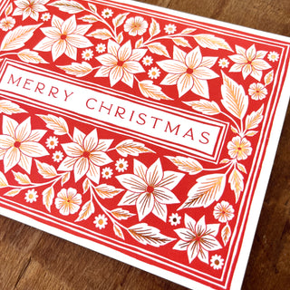 "Merry Christmas," Greeting Card