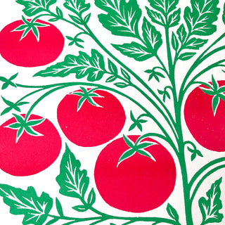 Garden Series: Beefsteak Tomato Risograph Print