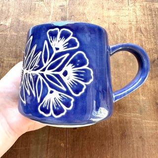 Hand Painted Ceramic Mug - No. 2814