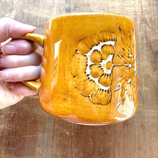 Hand Painted Ceramic Mug - No. 2817