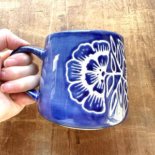 Hand Painted Ceramic Mug - No. 2818