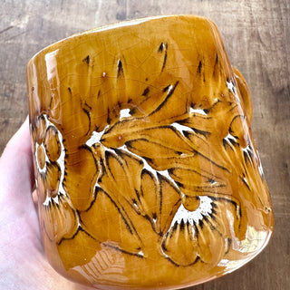 Hand Painted Ceramic Mug - No. 2821