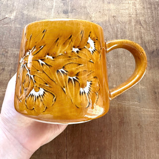 Hand Painted Ceramic Mug - No. 2821
