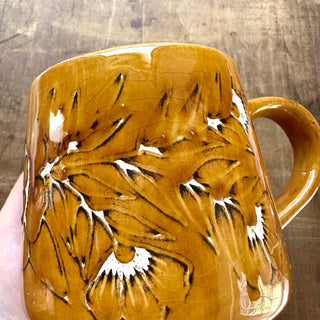 Hand Painted Ceramic Mug - No. 2821
