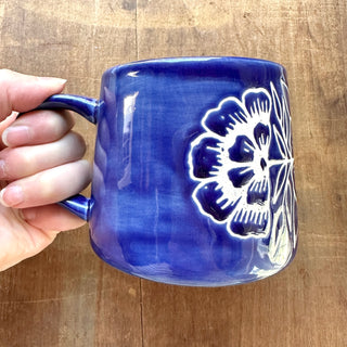 Hand Painted Ceramic Mug - No. 2822