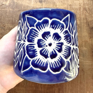 Hand Painted Ceramic Mug - No. 2822