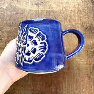 Hand Painted Ceramic Mug - No. 2822