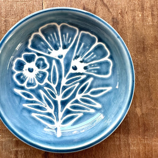 Hand Painted Ceramic Ring Dish - No. 2823