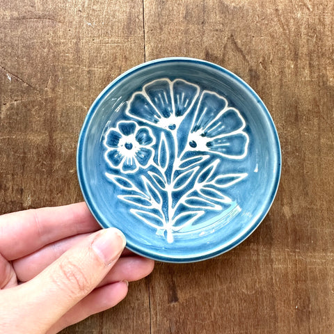 Hand Painted Ceramic Ring Dish - No. 2823