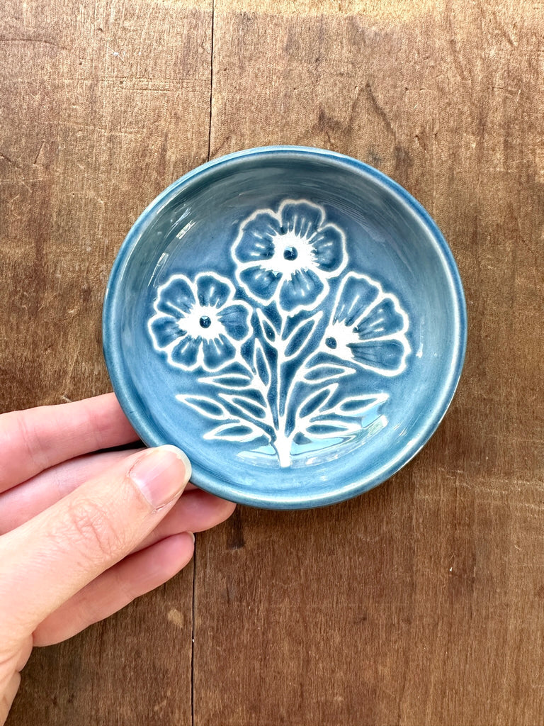 Hand Painted Ceramic Ring Dish - No. 2825