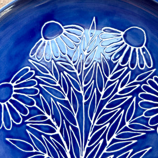 Hand Painted Large Ceramic Platter - No. 2835