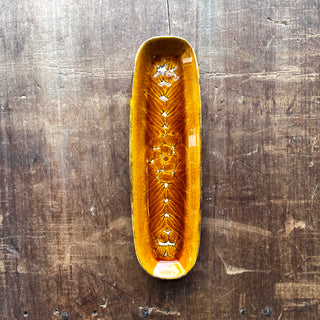 SECONDS : Hand Painted Ceramic Dish - No. 1879