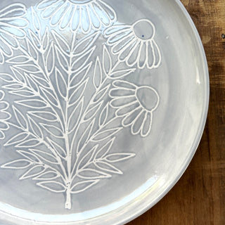 SECONDS : Hand Painted Large Ceramic Platter - No. 2836