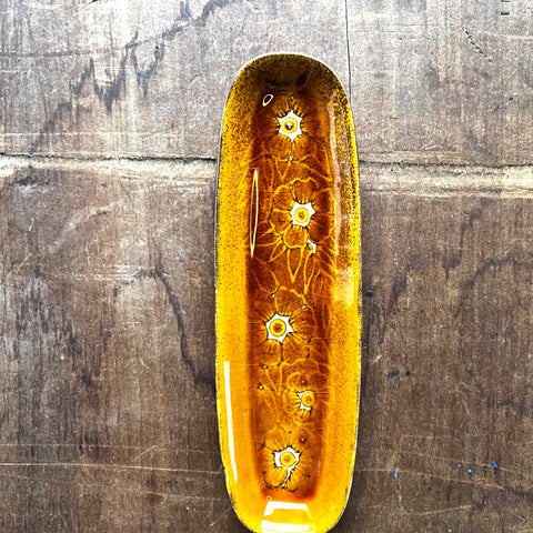 SECONDS : Hand Painted Ceramic Dish - No. 1880