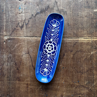 Hand Painted Ceramic Dish - No. 1881