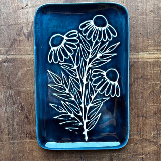 Hand Painted Ceramic Tray - No. 1890