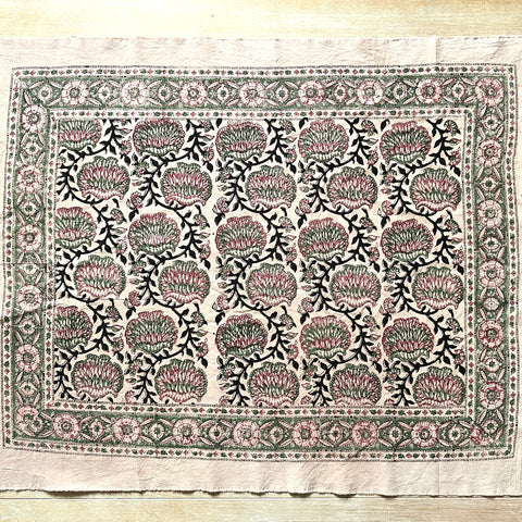 Block Printed Textile with Natural Dyes - 21