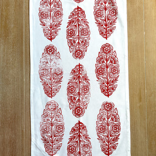 Hand Block Printed Tea Towel - No. 4