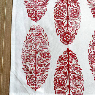 Hand Block Printed Tea Towel - No. 4