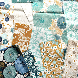 Scrap Fabric Bundle - Moda Field of Flowers