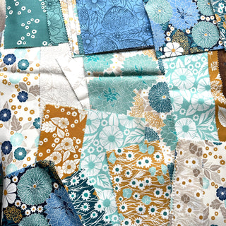 Scrap Fabric Bundle - Moda Field of Flowers