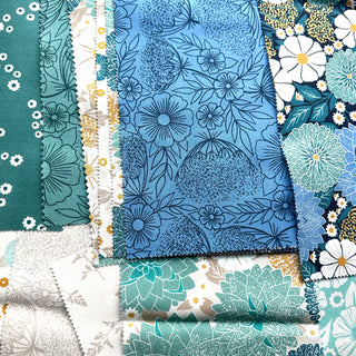 Scrap Fabric Bundle - Moda Field of Flowers