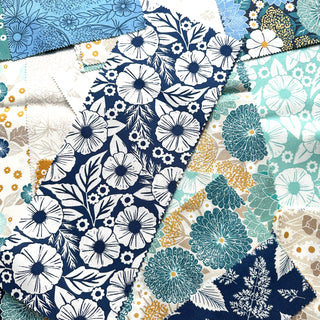 Scrap Fabric Bundle - Moda Field of Flowers