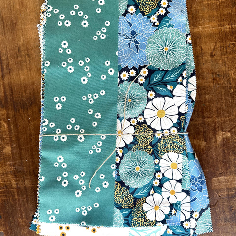 Scrap Fabric Bundle - Moda Field of Flowers