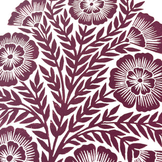 Hand Block Printed Art Print - No. 634