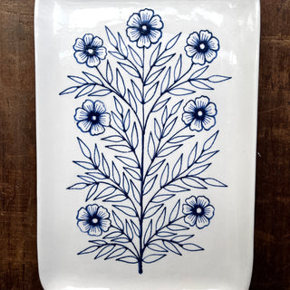 Hand Painted Ceramic Tray - No. 1920
