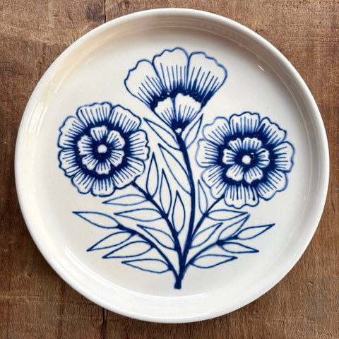 Hand Painted Ceramic Plate - No. 002