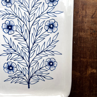 Hand Painted Ceramic Tray - No. 1920