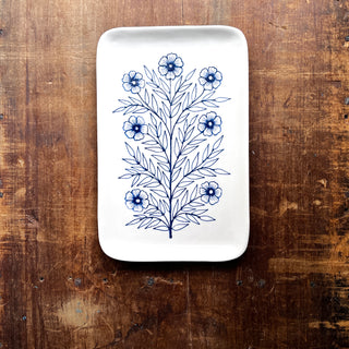 Hand Painted Ceramic Tray - No. 1920
