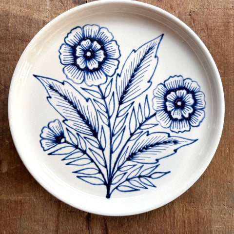 Hand Painted Ceramic Plate - No. 003