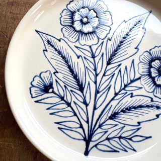 Hand Painted Ceramic Plate - No. 003